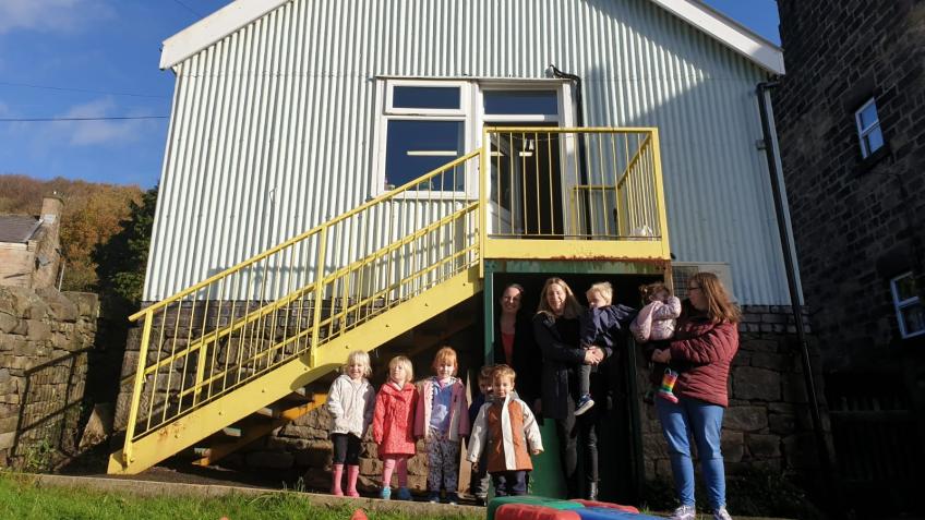 Matlock Preschool Playgroup Tin Hut Project