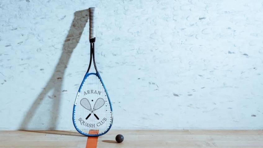 Equipment fundraiser for the Arran Squash Club