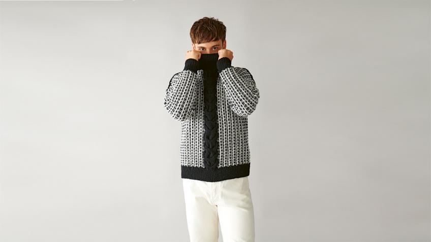 Tom Daley's Made With Love Cable Sweater