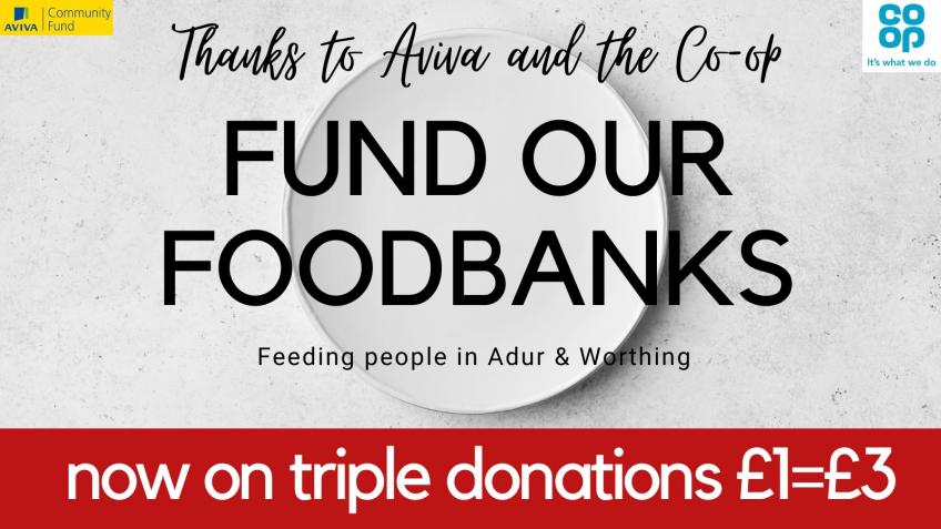 Fund our Food Banks - Adur & Worthing