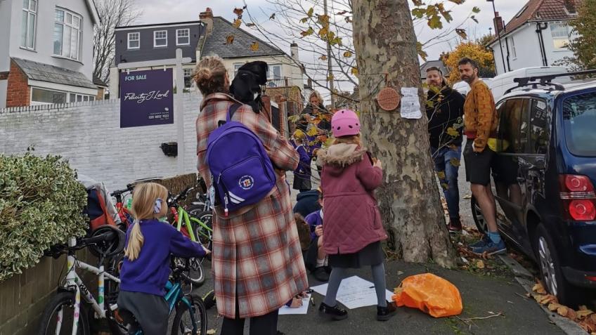 Legal support for Lewisham tree protectors
