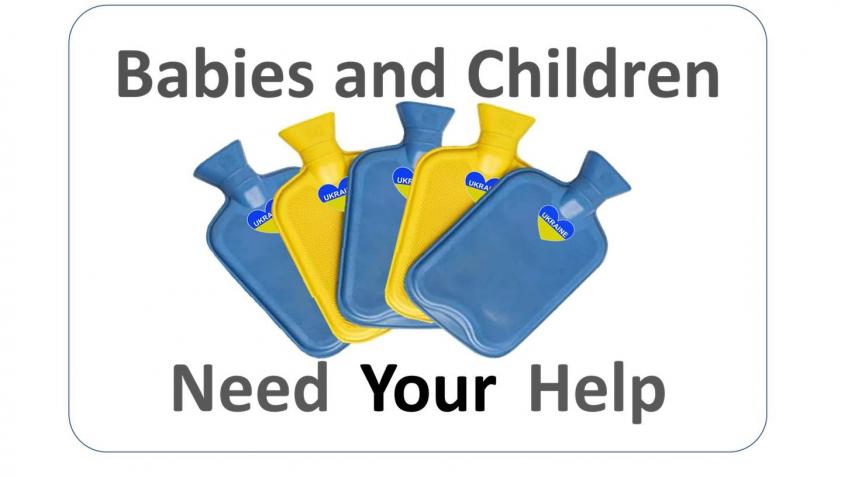 Hot Water Bottles For Ukrainian Children