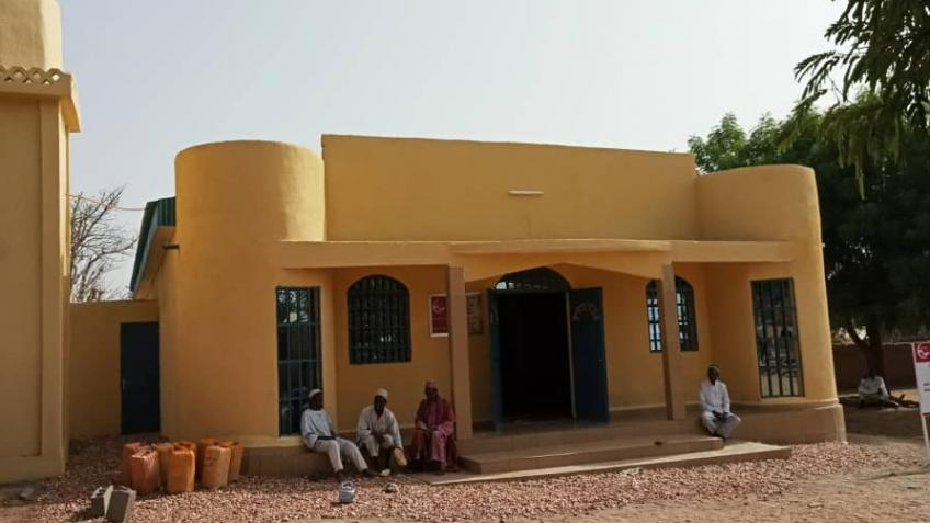 Building Mosque In the Village (Mubarak Mosque)