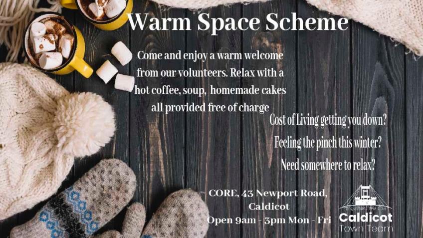 Caldicot Warm Space Scheme