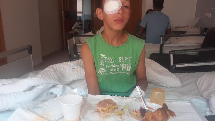 Medical fees for Bendada Mohammed losing his eye