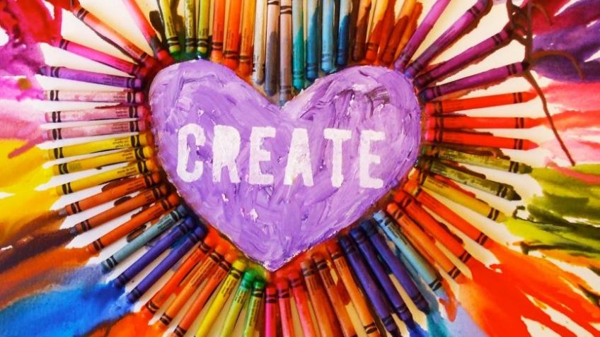 We aim to create a warm space at our Art/craft hub