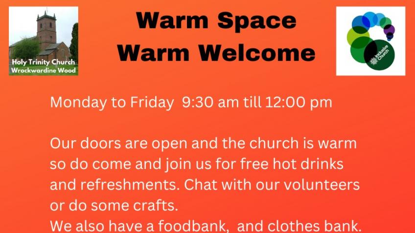 Holy Trinty Church - Warm Space Warm Welcome