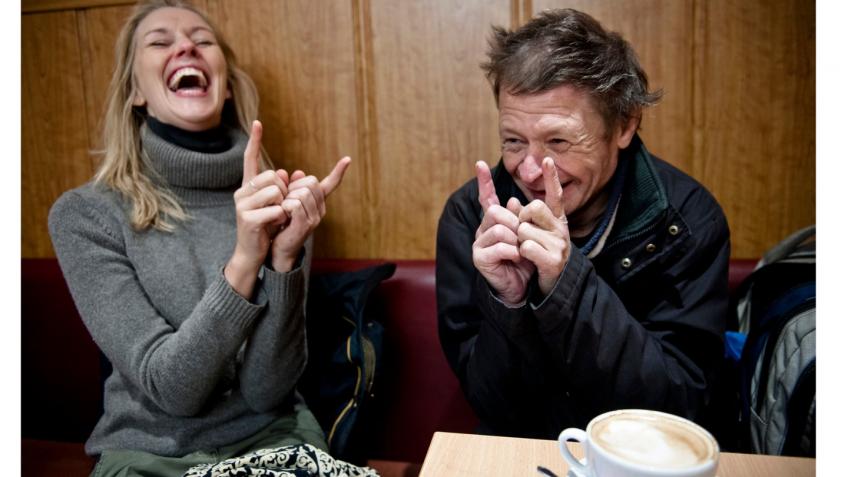 Hot drinks in a warm space with Big Issue