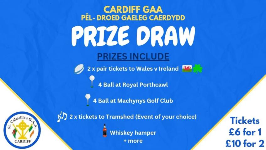 Cardiff GAA Club Prize Draw