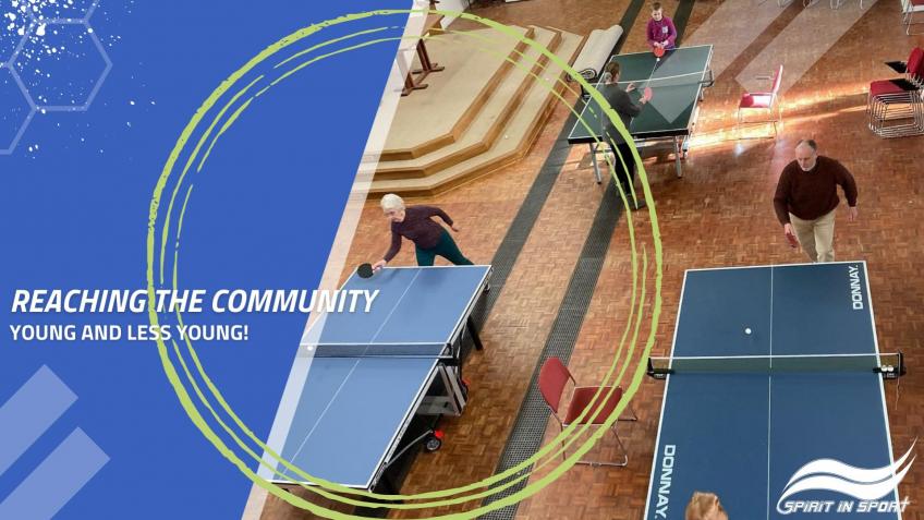 Spirit in Sport - Community Table Tennis Café