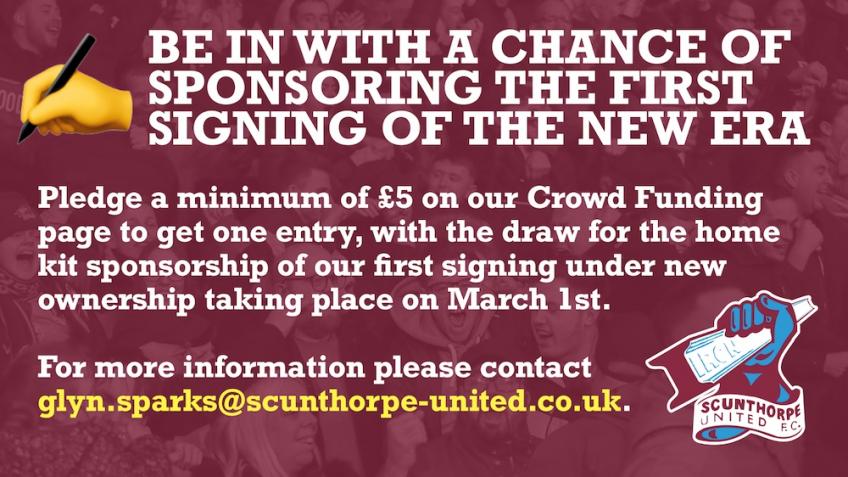 12TH MAN - Our first signing sponsored by YOU!