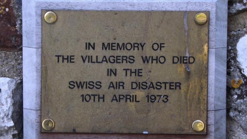 Swiss Air Disaster 50th Anniversary Garden