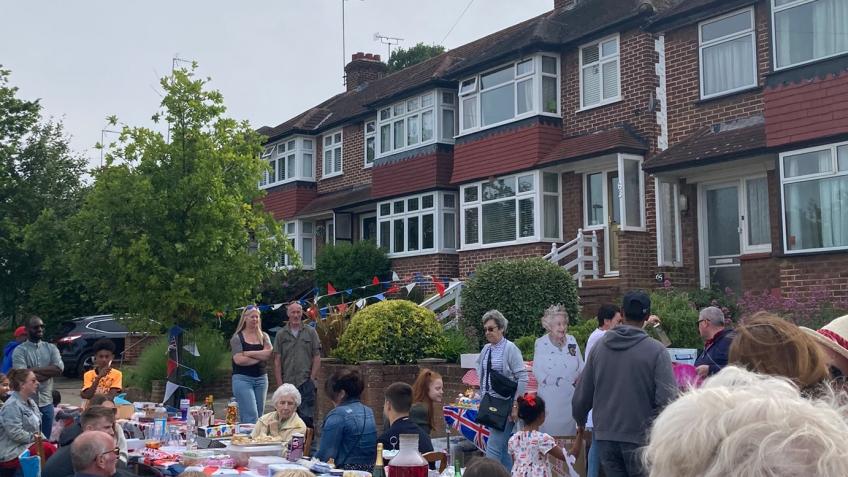Links Estate Coronation Street Party