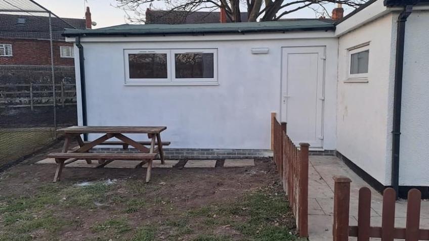 New Changing Facilities at Kegworth Town CC