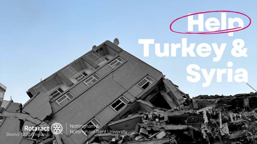 Help for Turkey and Syria (Rotaract Nottingham)