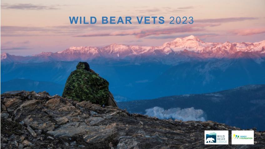 Wild Bear Lodge Wounded Veterans Programme 2023