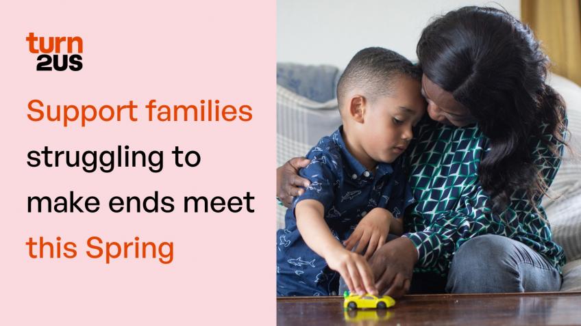 Help families afford the basics this Spring