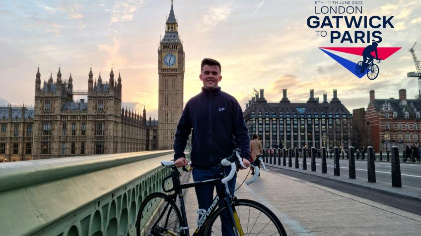 Liams Cycle to Paris Charity Fundraiser