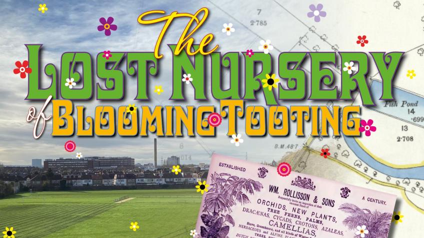 'Lost Nursery of Blooming Tooting' historic plaque