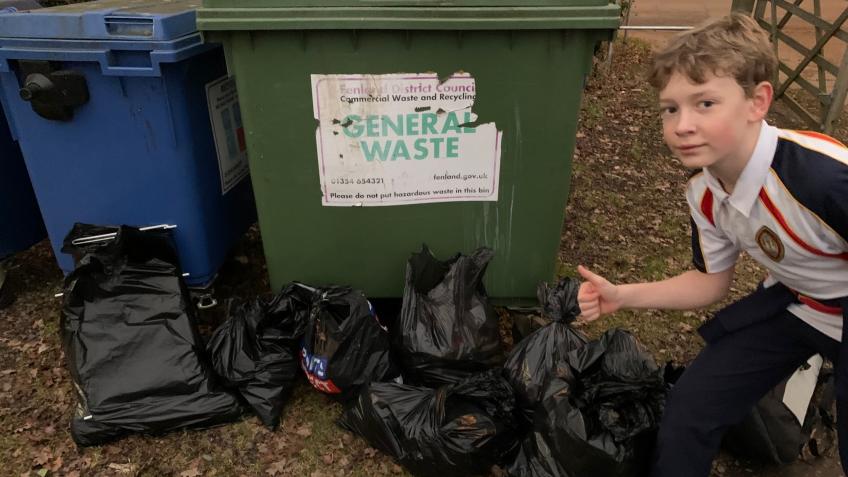 Jerome's Litter Picking Project