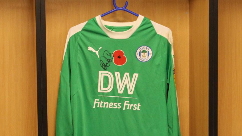 Win a match worn and signed Christian Walton shirt