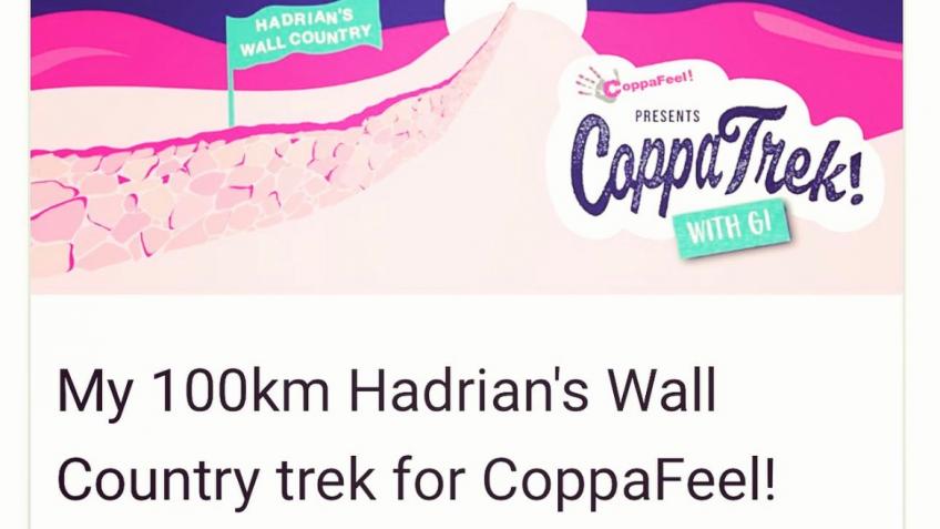 CoppaFeel 100km Trek (Hadrian’s Wall)