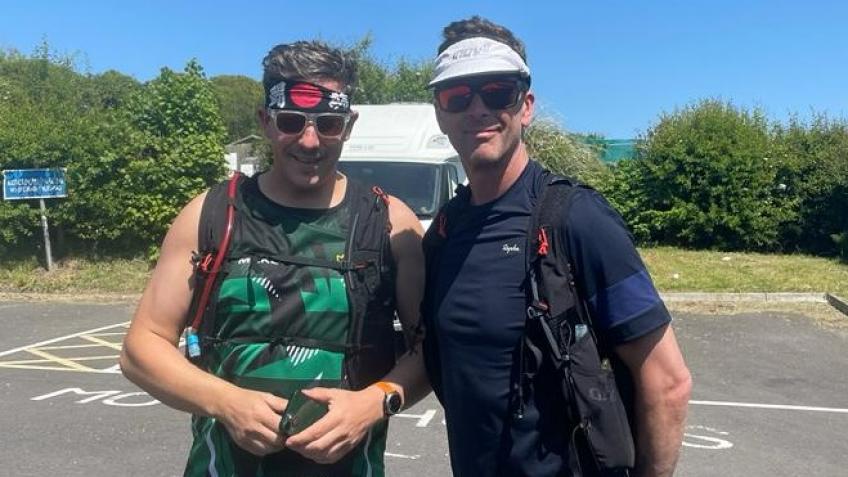 John & Jerry Withycombe V24 Ultra 100KM Coast Run