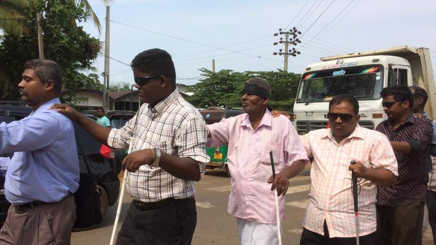 Walk to help the Visually Impaired in Sri Lanka