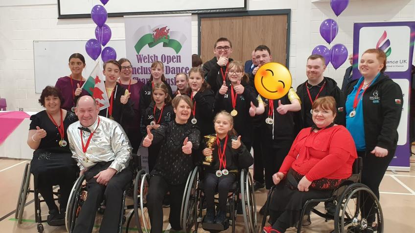 Para Dance Team Wales UK & European Competitions