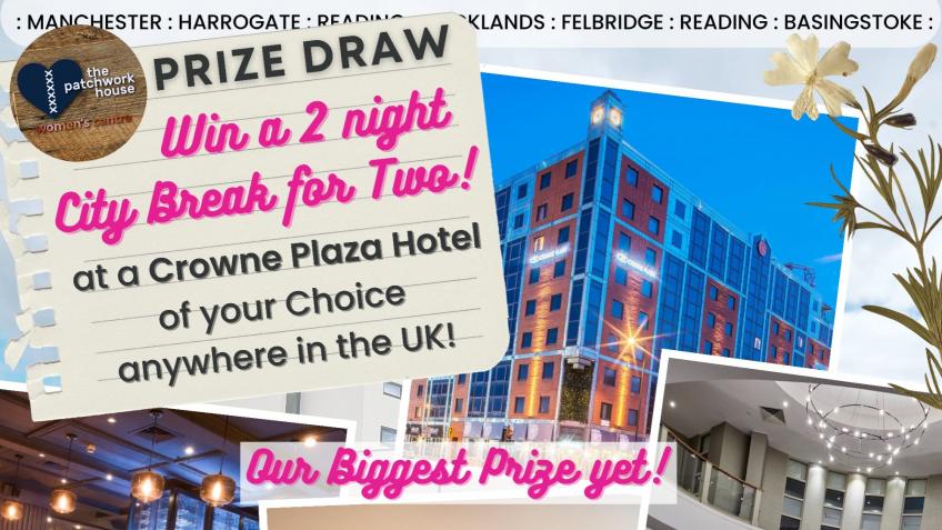 Patchwork Spring Prize Draw - Win 2 Nights Away