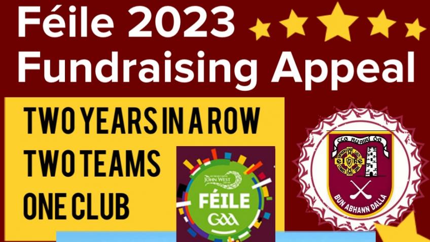 Ruairí Óg National Féile 2023 Fundraising Appeal
