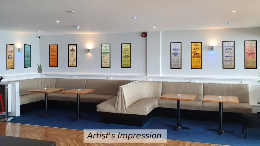Vintage Mowlem Theatre Poster Framing Project