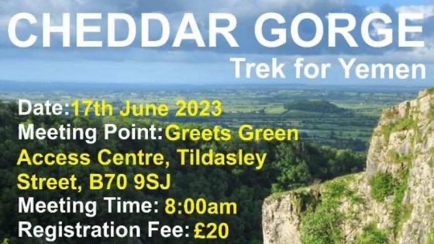 Cheddar Gorge - Marwa Relief Trek For Yemen