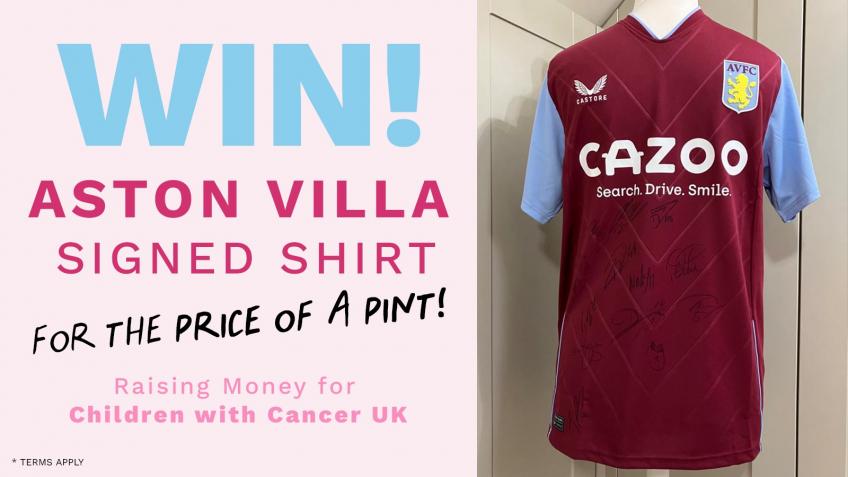 WIN a SIGNED Aston Villa Shirt