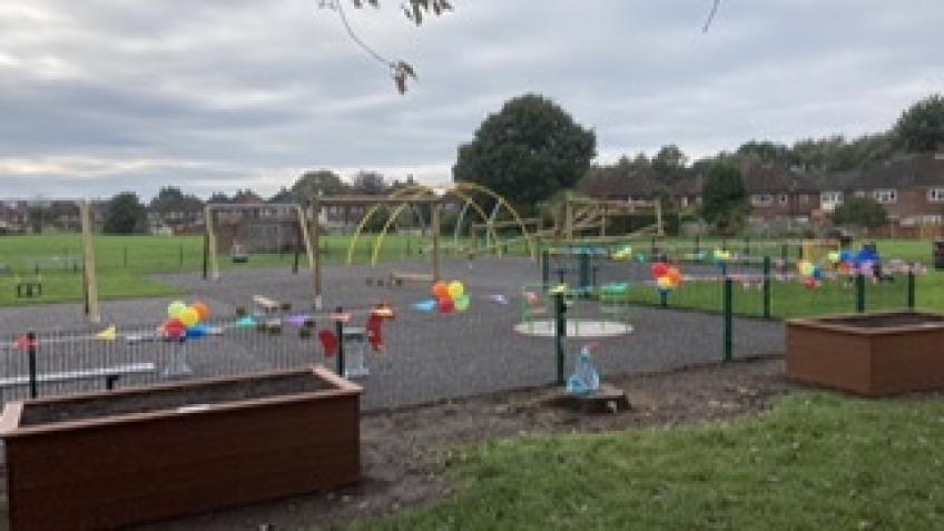 Friends of Lordy park sensory garden