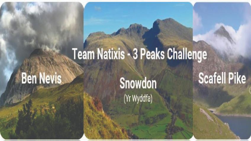 Natixis Team 3 Peaks Challenge