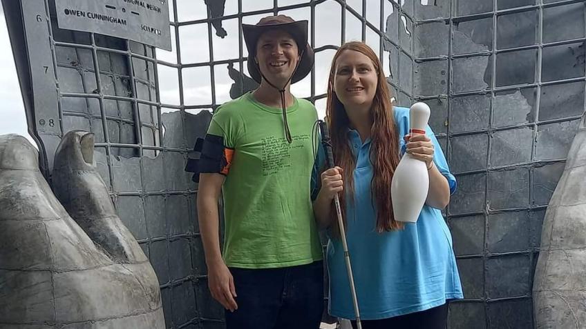 Becky and Uan Salt Path Challenge