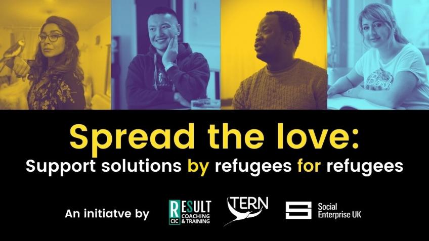 Spread the love - Fund refugee-led nonprofits