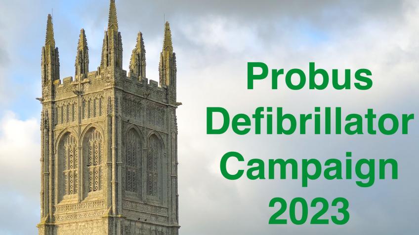 Probus Defibrillator Campaign 2023