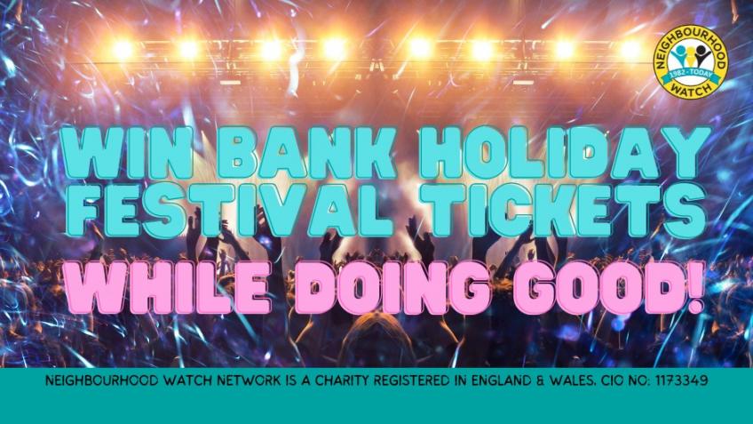 Win festival tickets & help young people thrive!