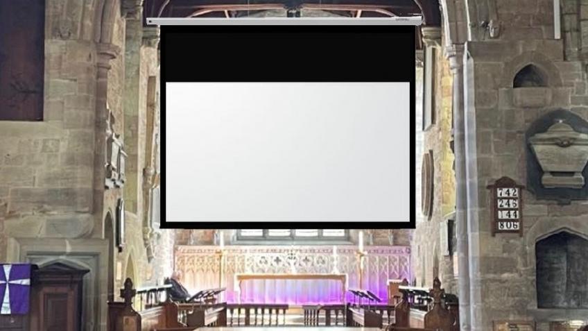 Projector and Screen for St Mary's Church