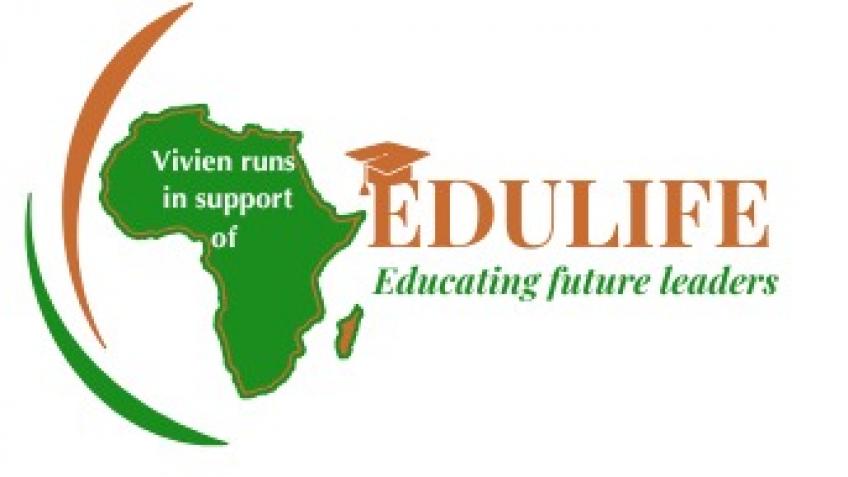 Vivien runs for Edulife Trust Fund