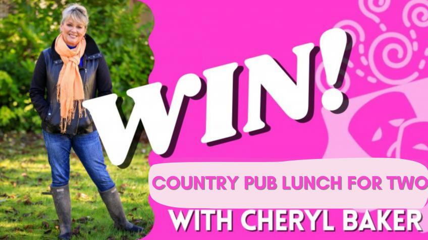 Win lunch for two with Cheryl Baker!