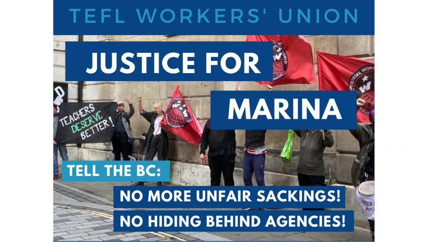 Justice for Marina! Support for a Whistleblower!
