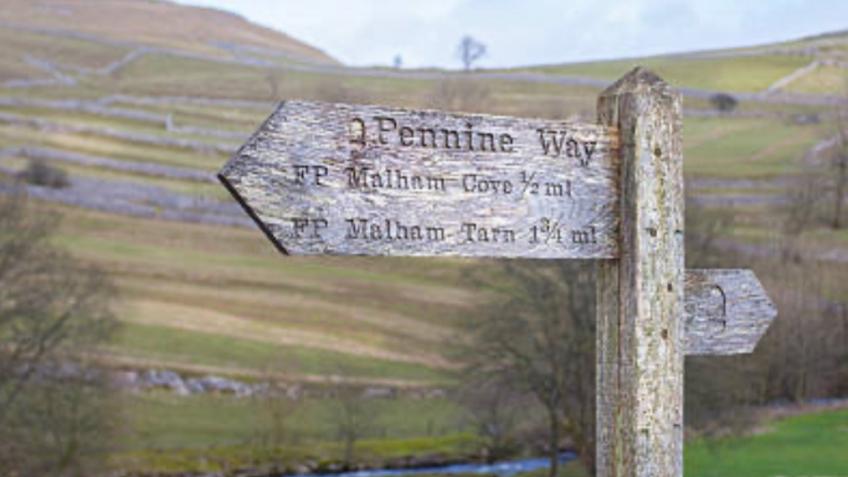Walking the 268 mile Pennine way !!