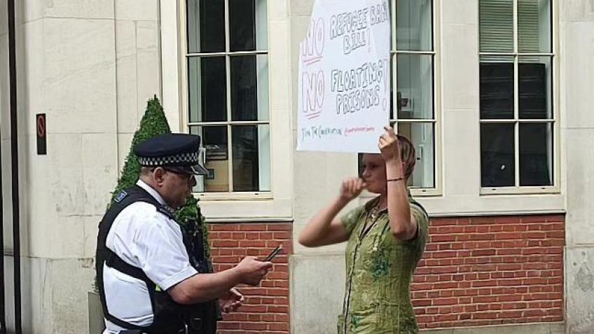 Tigs Legal Fund: Charged for RefugeeRights Protest
