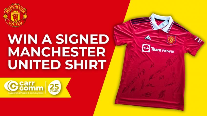 WIN a Signed Manchester United Shirt!