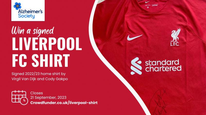 Win a signed 2022/23 Liverpool shirt with COA