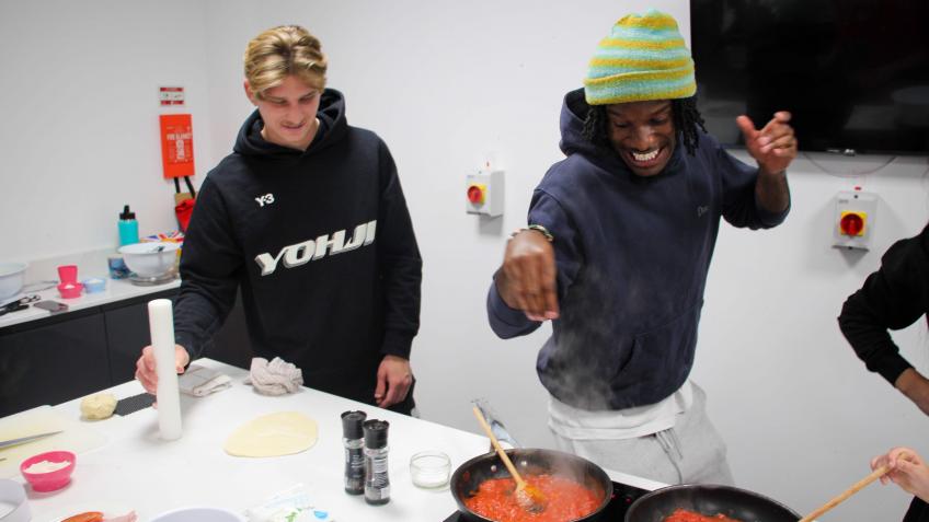 Black Cats in the Kitchen