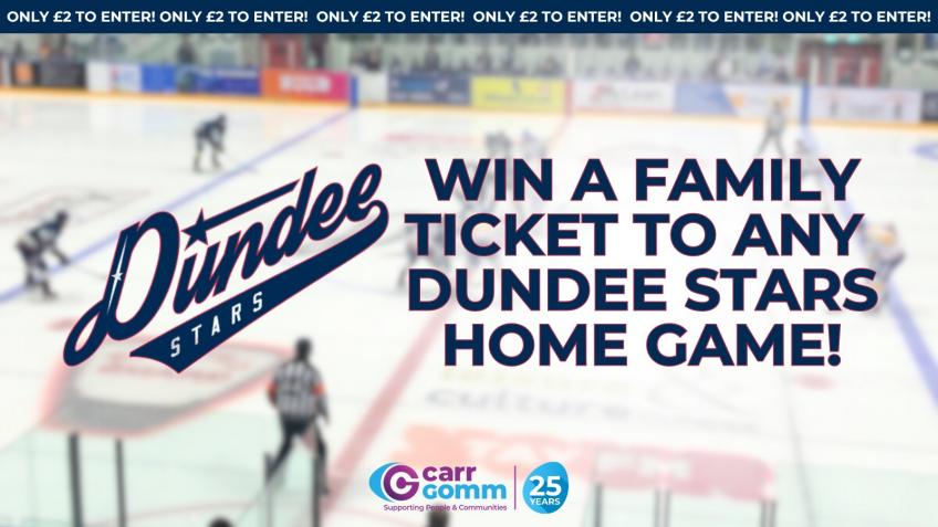 WIN a Family Ticket to ANY Dundee Stars Home Game!